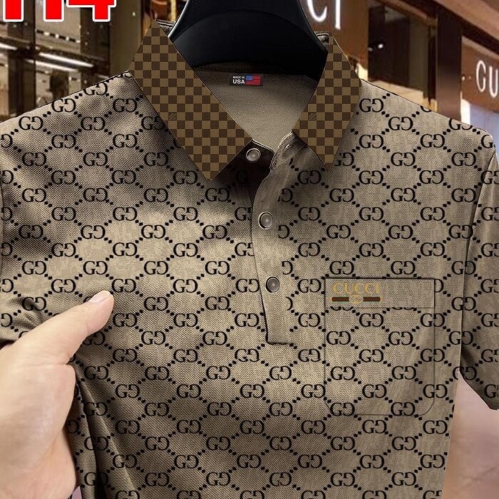 Limited Edition Gucci Polo New Collections 2024 M4 With Pocket