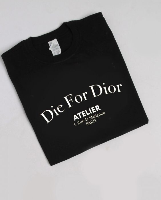 3Color Limited Edition Die For Dior Unisex T-Shirt . DN165830