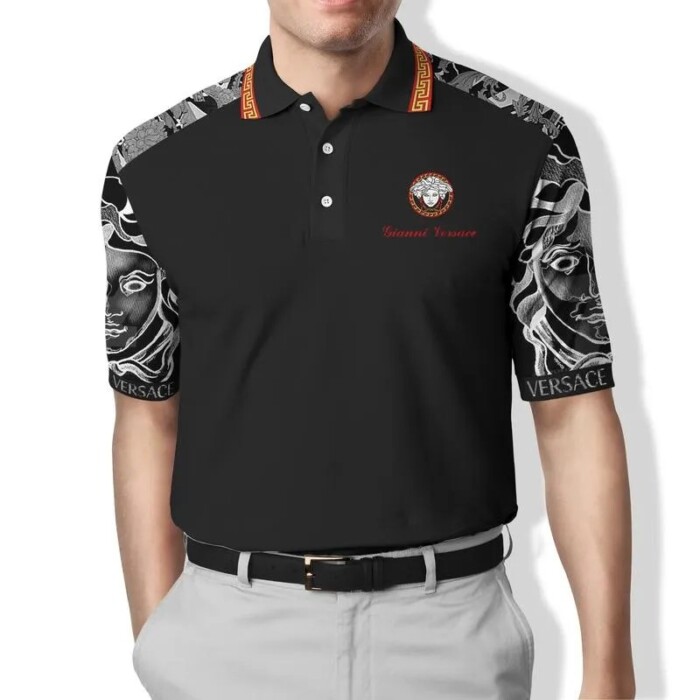 Versace Polo Shirt For Men - AF00679