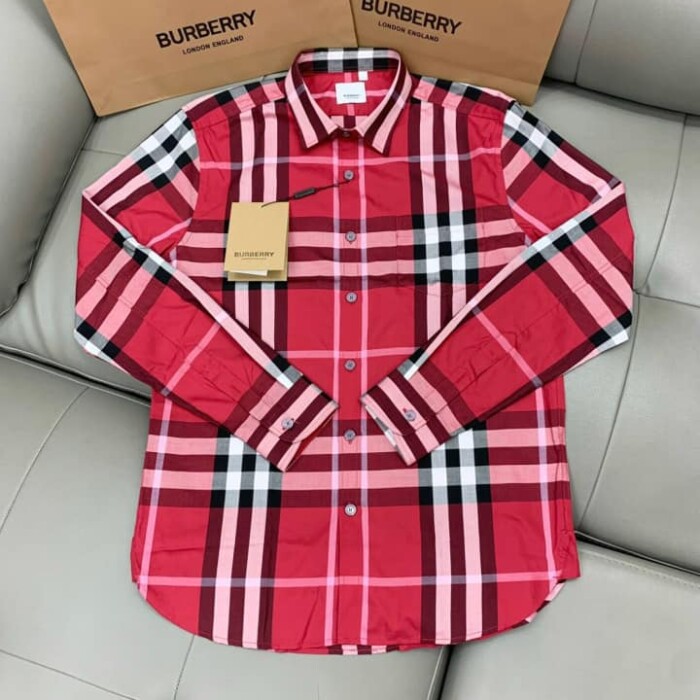 New Arrival Burberry Long Sleeve Button Shirt for Men Hot 2023 PEA31938
