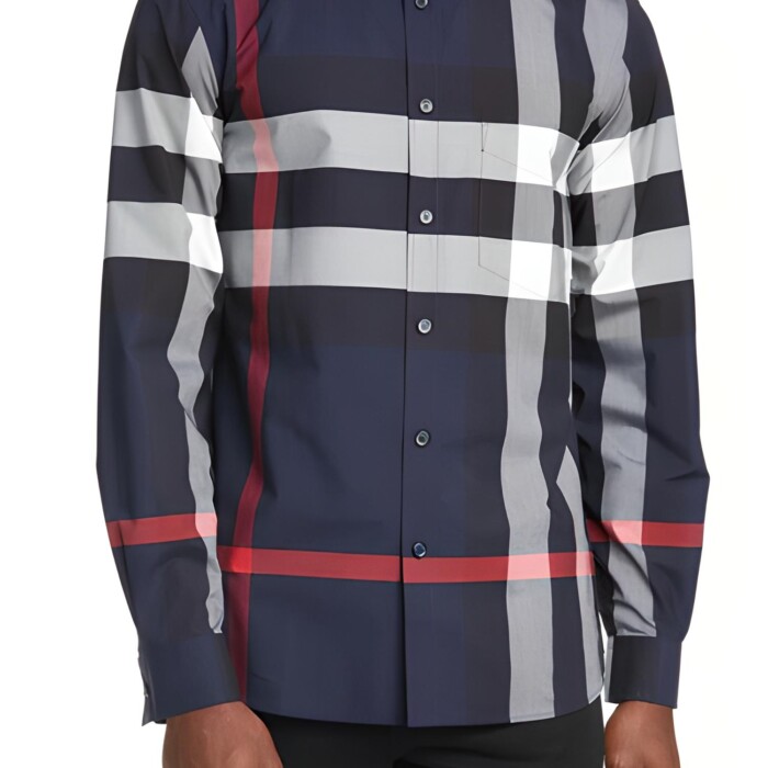 New Arrival Burberry Long Sleeve Button Shirt for Men Hot 2023 PEA32041