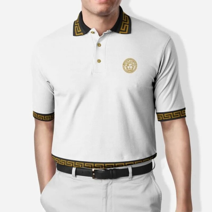 Versace Polo Shirt For Men - TH673