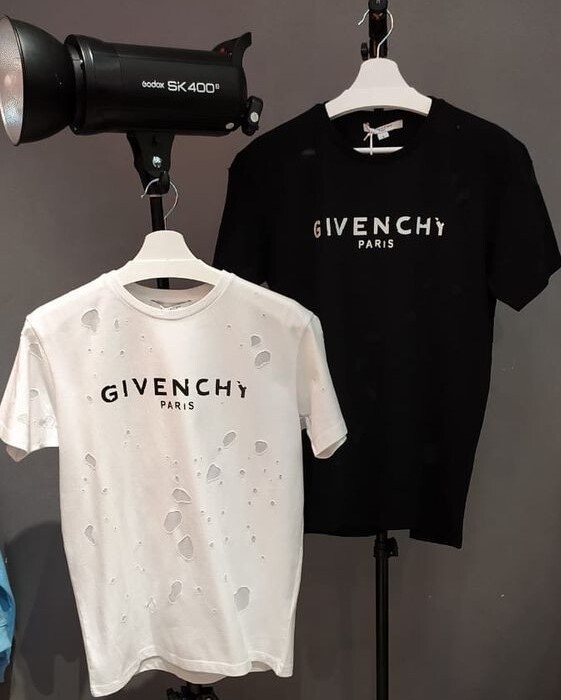 Givenchy Paris BnW T-Shirt  - DN1615015