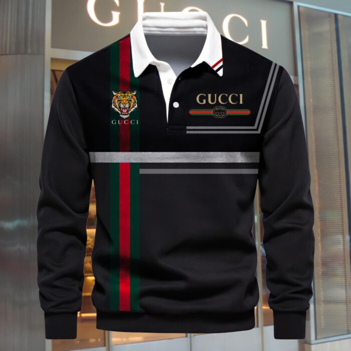 Limited Edition Gucci Sweatshirt Polo New Collections 2024 V46